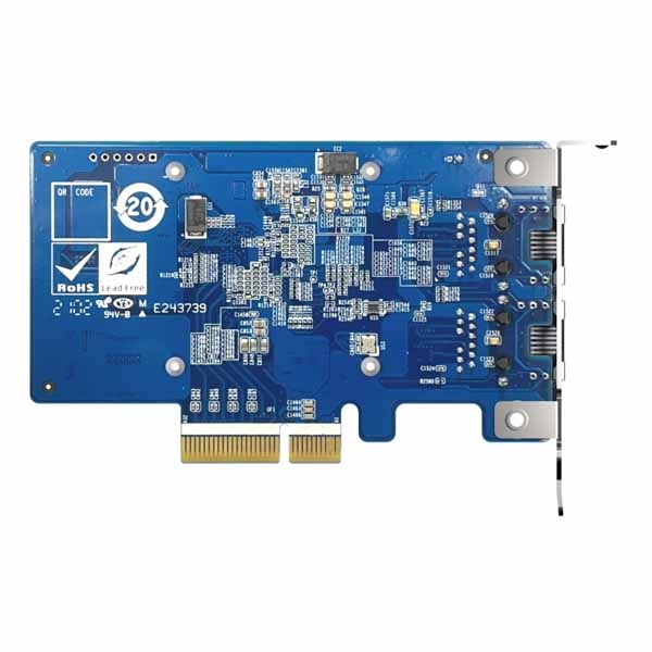 QNAP 10G2T-X710 Intel Ethernet Controller X710搭載の10GbEネットワーク拡張カード - 画像 (3)