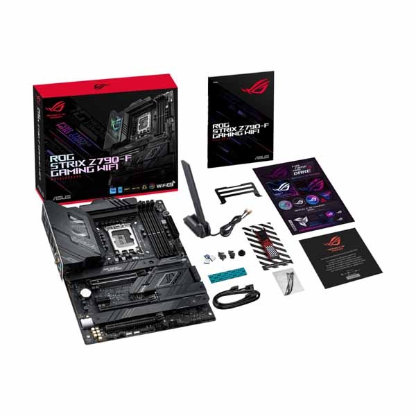 ASUS ROG STRIX Z790-F GAMING WIFI (DDR5、PCIe 5.0、WiFi 6E) ATXマザーボード|ROG/STRIX/Z790-F/GAMING/WIFI - 画像 (4)
