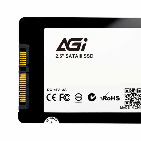 AGI AI238 容量256GB 2.5インチ 3D NAND 7mm SATA III SSD ; 530/510 MB/s ; 150TB|AGI250GIMAI238 - 画像 (4)