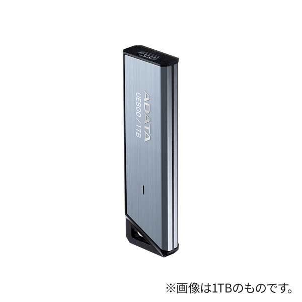 ADATA UE800 USBフラッシュドライブ 512GB USB3.2Gen1 シルバー|AELI-UE800-512G-CSG - 画像 (4)