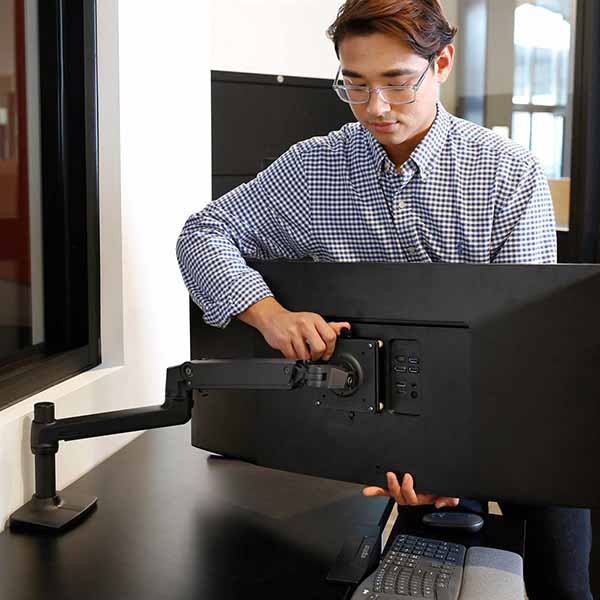 ERGOTRON クイックリリース ブラケット 15.9kgまで対応|60-589-060 - 画像 (4)