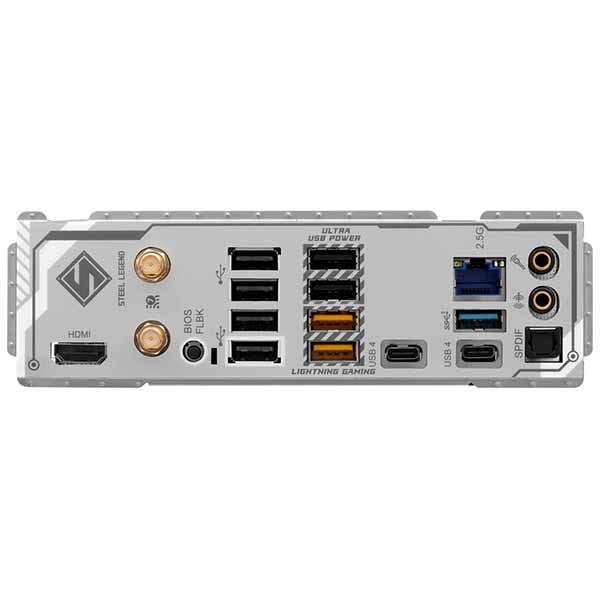ASRock X870 Steel Legend WiFi 高品質コンポーネント搭載 ATXマザーボード|X870 Steel Legend WiFi - 画像 (4)