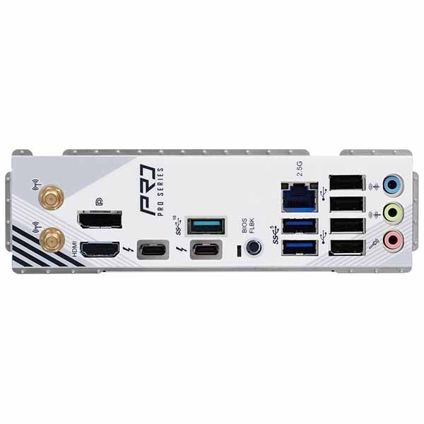 ASRock Z890 Pro RS WiFi White Wi-Fi 6Eモジュール装備 コストパフォーマンスに優れたATXマザーボード ホワイト|Z890 Pro RS WiFi White - 画像 (4)