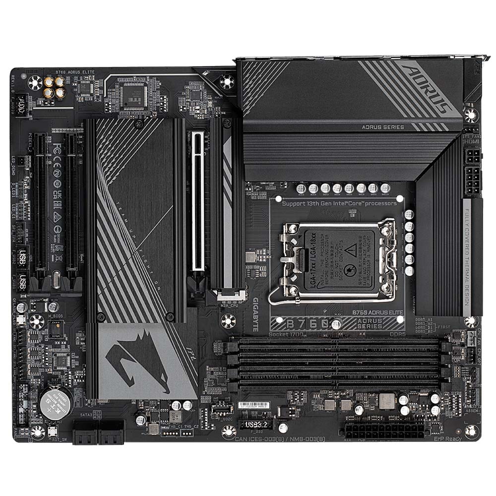 GIGABYTE B760 AORUS ELITE ATXマザーボード|B760 AORUS ELITE - 画像 (4)
