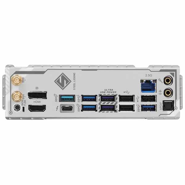 ASRock B860 Steel Legend WiFi 高品質コンポーネントを搭載 ATXマザーボード|B860 Steel Legend WiFi - 画像 (4)