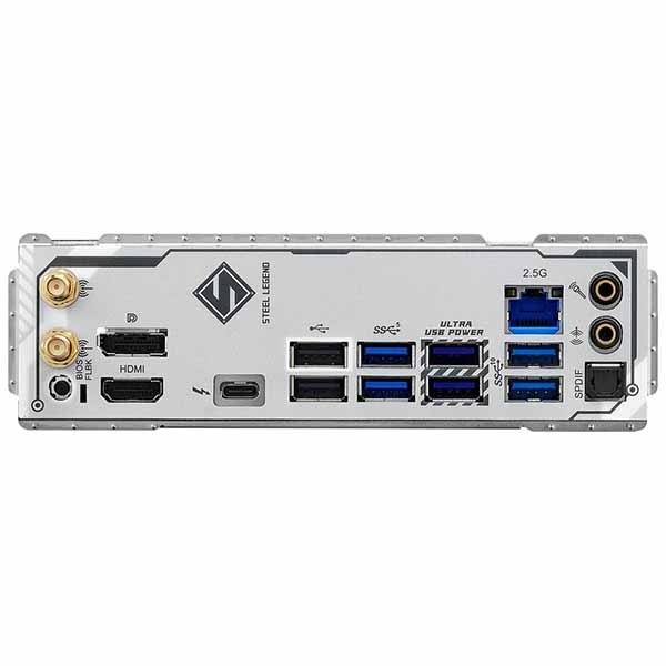 ASRock B860M Steel Legend WiFi 高品質コンポーネントを搭載 microATXマザーボード|B860M Steel Legend WiFi - 画像 (4)