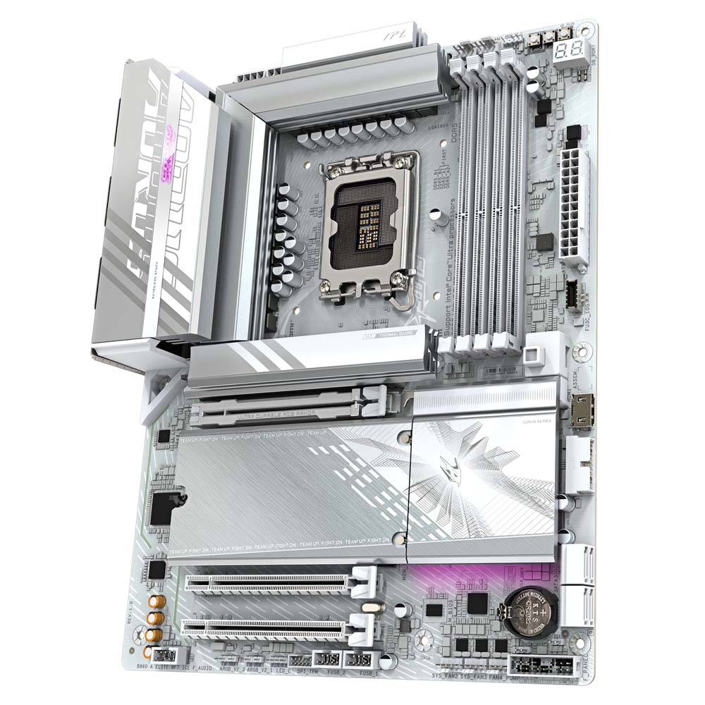 GIGABYTE B860 AORUS ELITE WIFI7 ICE ATXマザーボード ホワイト|B860 A ELITE WF7 ICE - 画像 (4)
