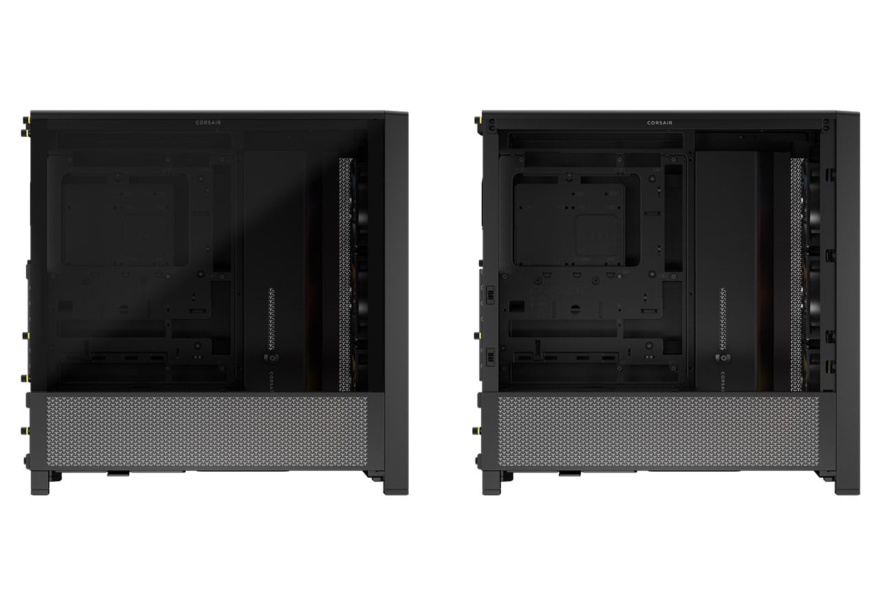 Corsair FRAME 4000D RS ARGB Mid-Tower, Black ミドルタワー型PCケース ブラック|CC-9011296-WW - 画像 (4)
