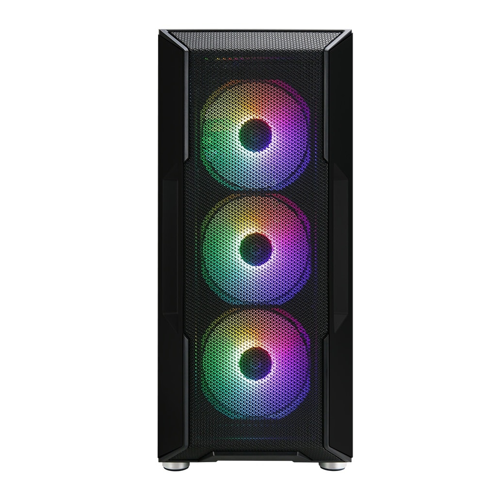 ZALMAN i3 NEO BLACK RGBファン4基装備 ミドルタワー型PCケース ブラック|I3 NEO BLACK - 画像 (4)