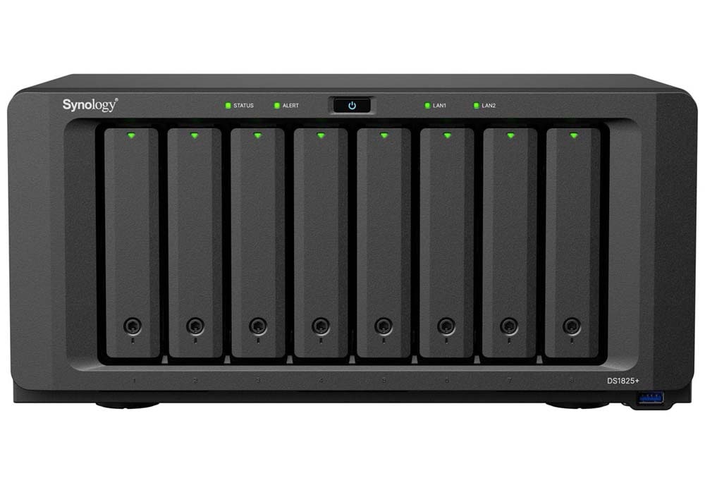 Synology AMD Ryzen V1500B CPU搭載8ベイNAS DS1825+|DS1825+ - 画像 (4)