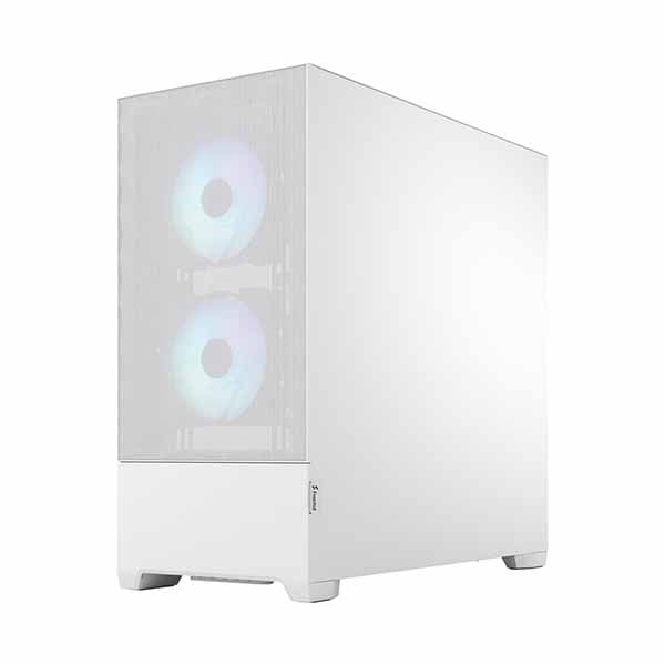 Fractal Design Pop Air RGB White TG Clear Tint ミドルタワー型PCケース ホワイト|FD-C-POR1A-01 - 画像 (4)