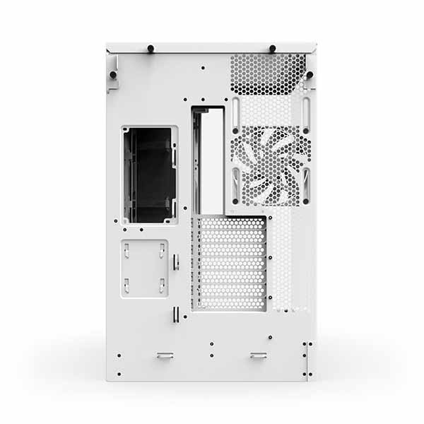 NZXT H9 Flow (2025) - White 大型デュアルチャンバー構造採用 ミドルタワーATXエアフローケース ホワイト|CM-H92FW-01 - 画像 (4)