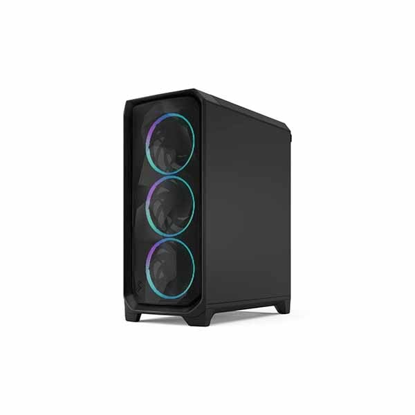 Fractal Design Meshify 3 Black RGB TG Light Tint ミドルタワー型PCケース ライトティント 強化ガラスパネル ブラック|FD-C-MES3A-06 - 画像 (4)