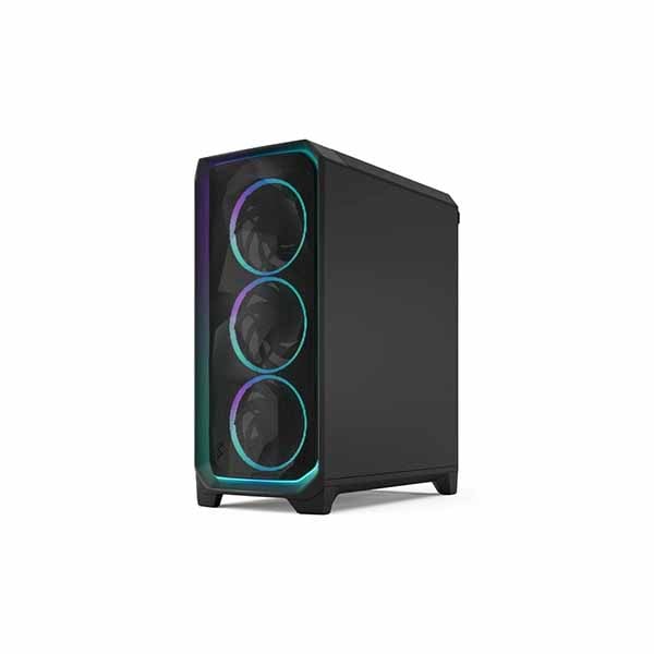 Fractal Design Meshify 3 Ambience Pro RGB Black TG Light Tint ミドルタワー型PCケース ライトティント 強化ガラスパネル ブラック|FD-C-MES3A-03 - 画像 (4)
