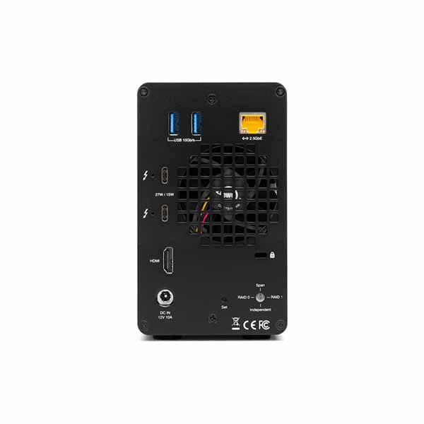 【国内正規代理店品】OWC Gemini 8TB Extreme Pro array (4TBx2 including 7% OP) SATA 8TB SSDドライブ付 外付けストレージ|OWCTB3GM000S08 - 画像 (4)