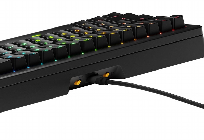 Glorious GMMK 3 HE 65% Prebuilt Wired Black - US コンパクトキーボード ブラック|GLO-KB-GMMK3-65-PB-HE-W-BLK-US - 画像 (4)