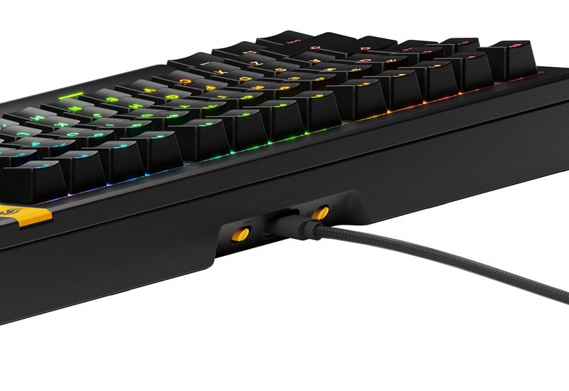 Glorious GMMK 3 HE 75% Prebuilt Wired Black - US 75%コンパクトキーボード ブラック|GLO-KB-GMMK3-75-PB-HE-W-BLK-US - 画像 (4)