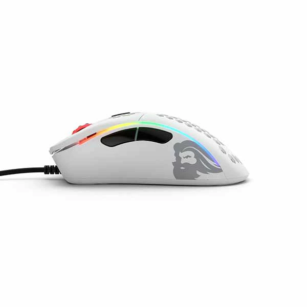 【アウトレット特価・新品】Glorious Model D Minus - Matte White 穴あきゲーミングマウス ホワイト|GLO-MS-DM-MW - 画像 (4)