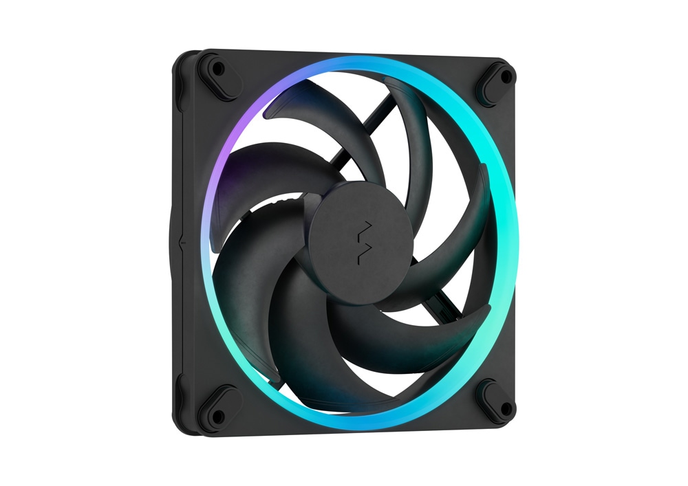 Fractal Design Momentum 14 RGB 3-pack Black 140mm PCケースファン3個パック ブラック|FD-F-MR1-1403 - 画像 (4)