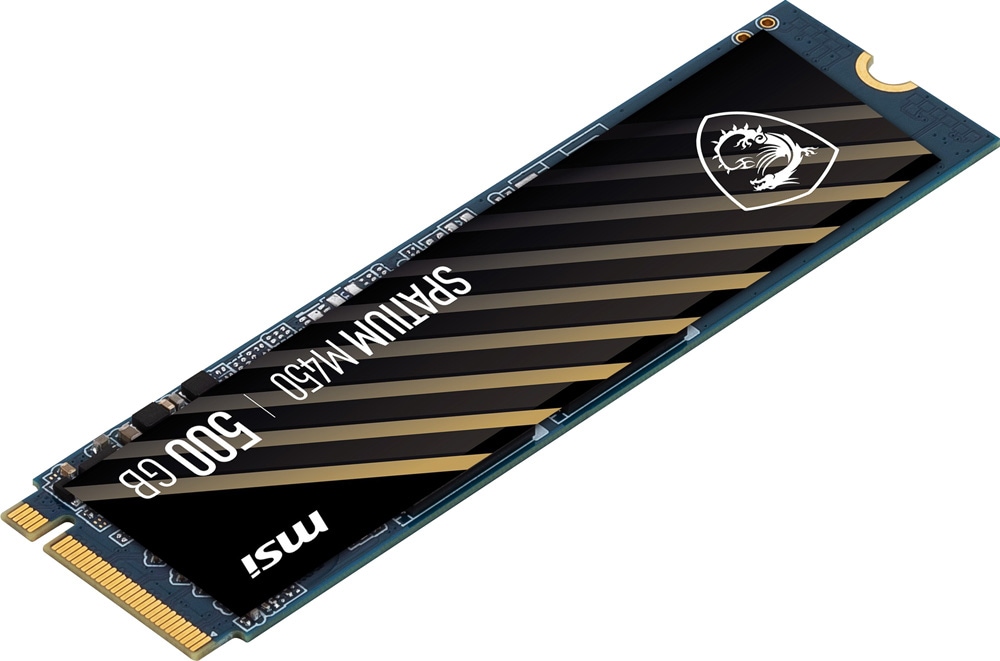 MSI SPATIUM M450 PCIe 4.0 NVMe M.2 500GB V1 内蔵SSD|SPATIUM M450 PCIe 4.0 NVMe M.2 500GB V1 - 画像 (4)