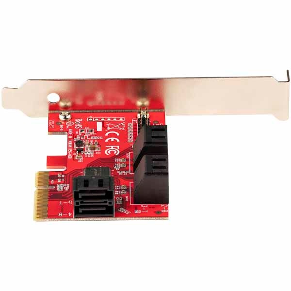 StarTech SATA 6ポート増設 PCI Expressインターフェースカード/6Gbps|6P6G-PCIE-SATA-CARD - 画像 (5)