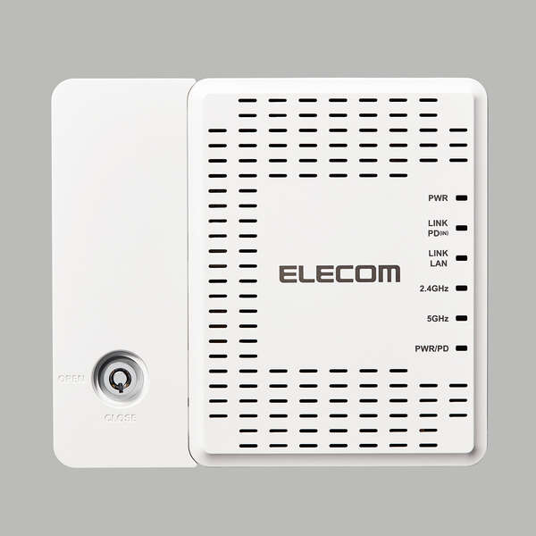 ELECOM スマート Wi-Fi 6 1201+574Mbps スタンダードモデル 無線アクセスポイント|WAB-S1775 - 画像 (5)