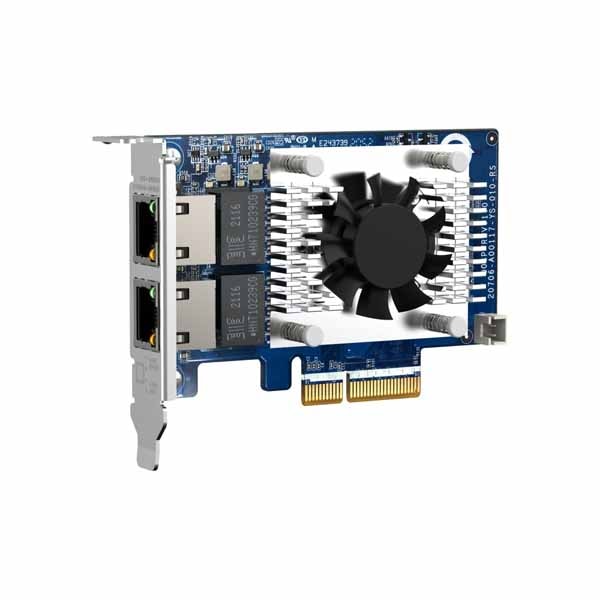 QNAP 10G2TB Marvell AQtion Controller AQC113C搭載の10GbEネットワーク拡張カード - 画像 (4)