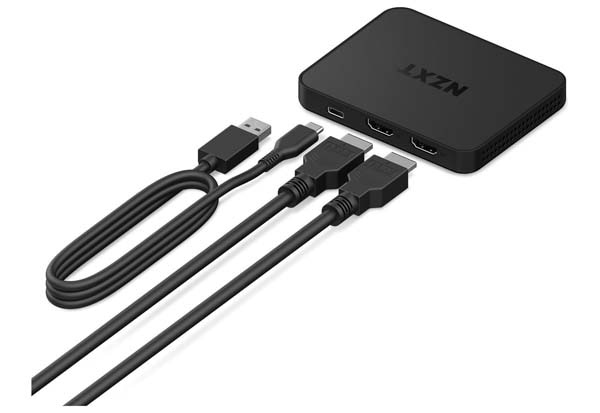 NZXT SIGNAL HD60 ハードウェアエンコード方式 HDMIゲームキャプチャー|ST-EESC1-WW - 画像 (5)