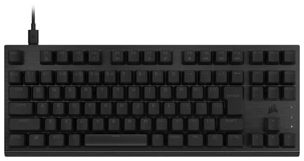 Corsair K60 PRO TKL RGB 日本語レイアウト ゲーミングキーボード かな印字無し ブラック|CH-911D01A-JP1 - 画像 (5)