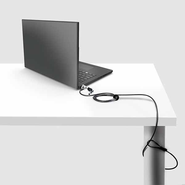 StarTech セキュリティーワイヤーロック/2m/シリンダー錠/Noble Wedgeスロット対応/ノートPC用|NBLWK-LAPTOP-LOCK - 画像 (5)