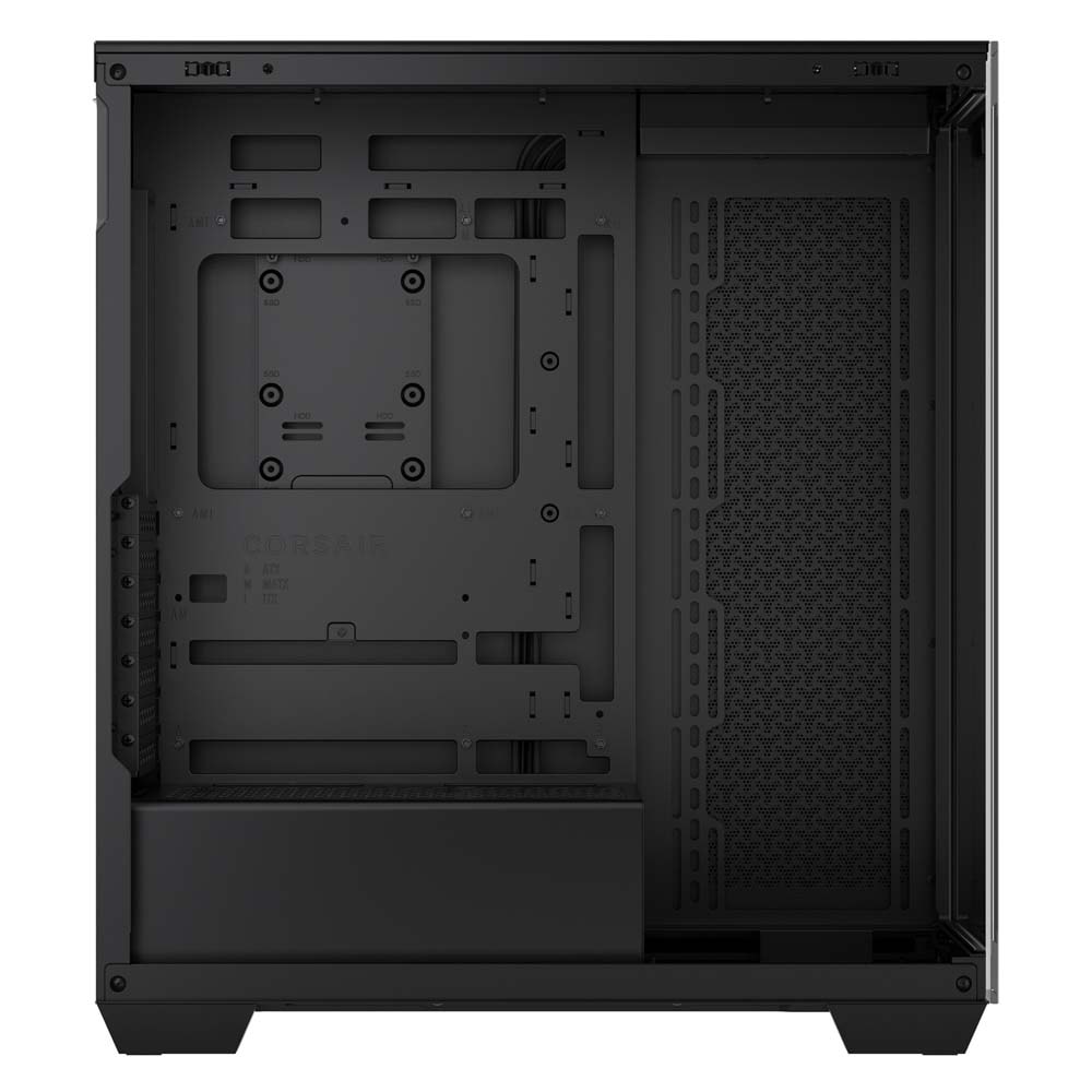 Corsair 3500X Tempered Glass Mid-Tower -Black- ミドルタワー型PCケース ブラック|CC-9011276-WW - 画像 (5)