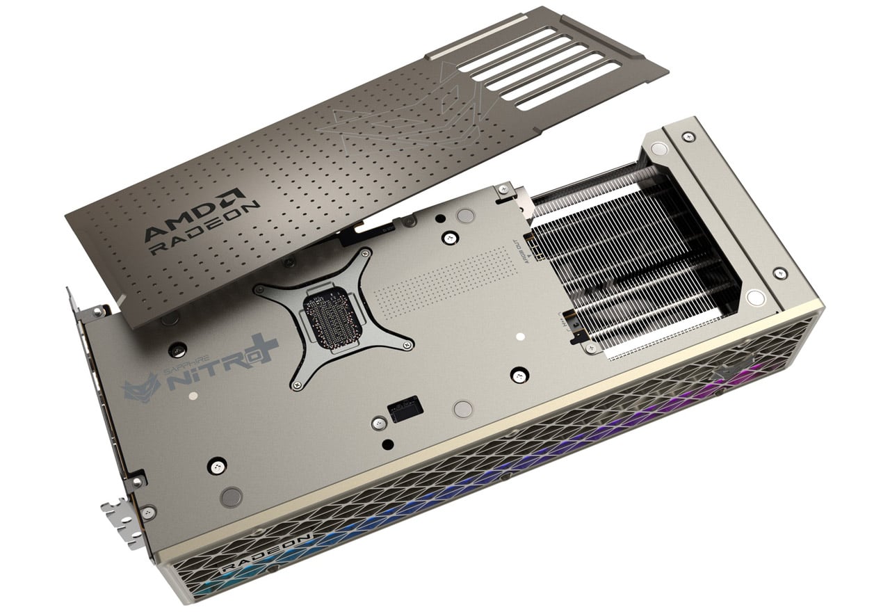 Sapphire NITRO+ Radeon RX 9070 XT GAMING OC 16GB GDDR6 グラフィックボード|NITRORX9070XT16GB/11348-01-20G - 画像 (5)