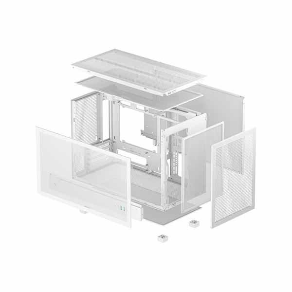 Deepcool CH260 WH コンパクトサイズ PCケース ホワイト|R-CH260-WHNGM0-G-1 - 画像 (5)