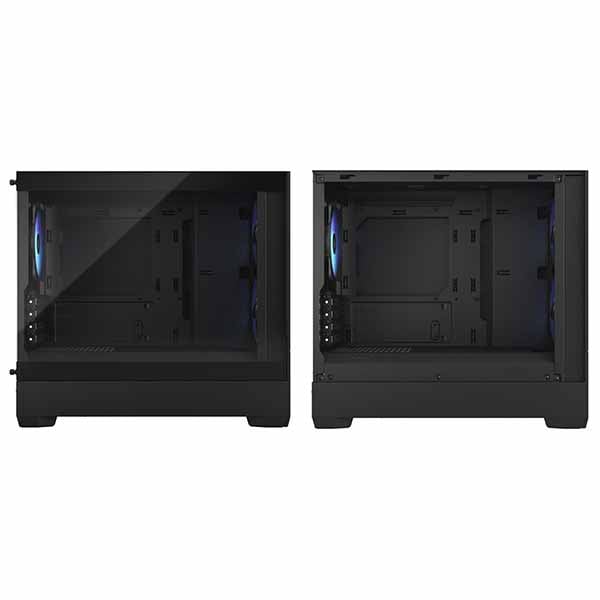 Fractal Design Pop Mini Air RGB Black TG Clear Tint ミニタワー型PCケース ブラック|FD-C-POR1M-06 - 画像 (5)
