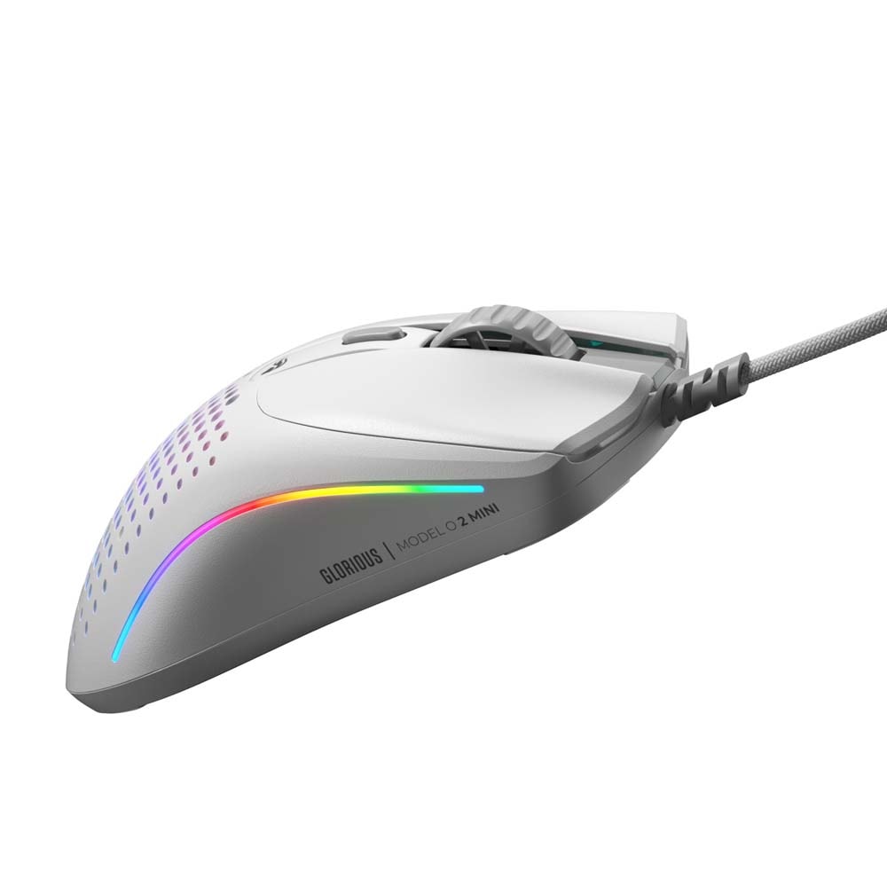 Glorious Model O 2 Mini - Matte White 「BAMF 2.0」光学式センサーを採用したマウス マットホワイト|GLO-MS-OMV2-MW - 画像 (5)