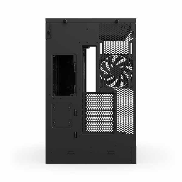 NZXT H9 Flow (2025) - Black 大型デュアルチャンバー構造採用 ミドルタワーATXエアフローケース ブラック|CM-H92FB-01 - 画像 (5)