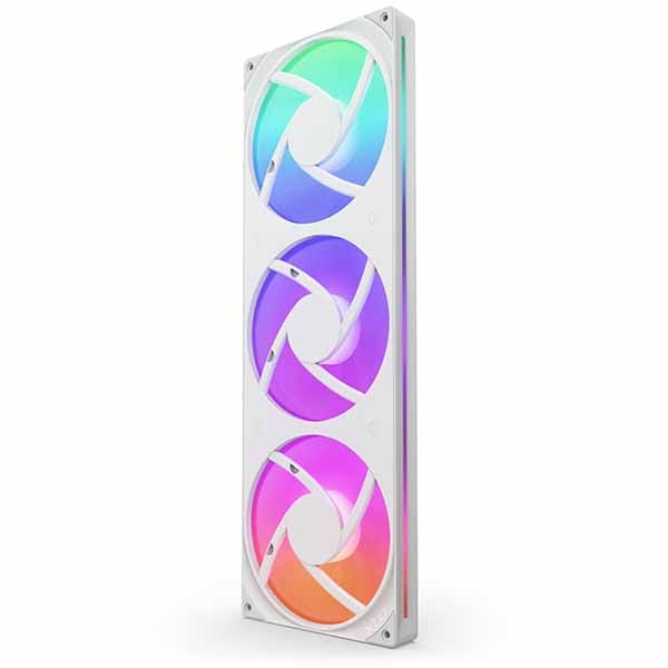 NZXT F420RGB Core Fan (Single Frame) - White シングルフレームRGBファンユニット ホワイト|RF-U42HF-W1 - 画像 (5)