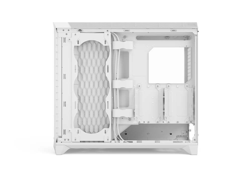 Fractal Design Meshify 3 XL White RGB TG Clear Tint フルタワー型PCケース クリアティント 強化ガラスパネル ホワイト|FD-C-MES3X-06 - 画像 (5)