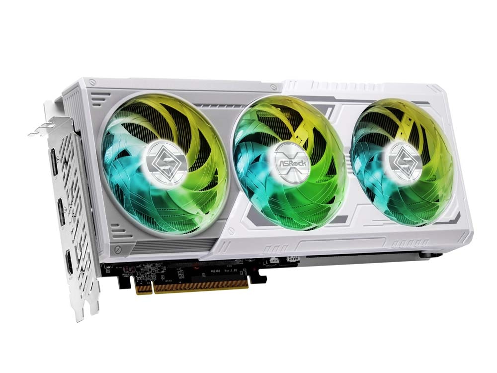ASRock Radeon RX 9060XT Steel Legend 16G OC グラフィックボード|RX9060XT SL 16GO - 画像 (5)