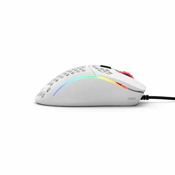 【アウトレット特価・新品】Glorious Model D Minus - Matte White 穴あきゲーミングマウス ホワイト|GLO-MS-DM-MW - 画像 (5)