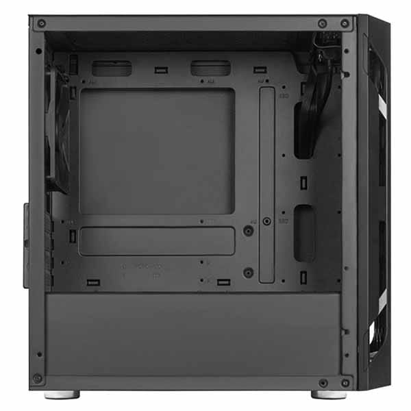 SILVERSTONE FARA H1M Micro-ATXゲーミングケース ブラック スチールサイドパネル|SST-FAH1MB - 画像 (5)