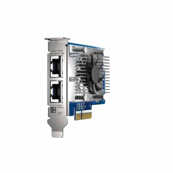 QNAP 10G2T-X710 Intel Ethernet Controller X710搭載の10GbEネットワーク拡張カード - 画像 (5)