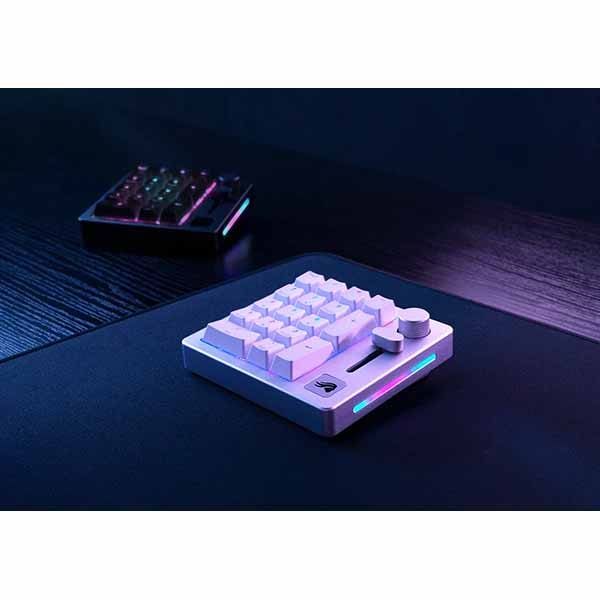 Glorious GMMK Numpad Prebuilt - White Ice 各キーカスタマイズ、ワイヤレス・有線両対応のテンキー ホワイト|GLO-GMMK-NP-FOX-W - 画像 (6)
