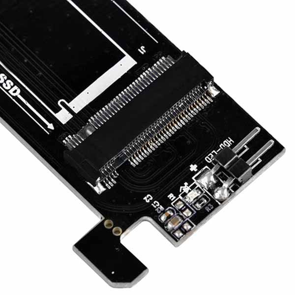 SILVERSTONE ECM25 M.2ポート(Mキー)をPCIe x4インタフェースに変換|SST-ECM25 - 画像 (7)
