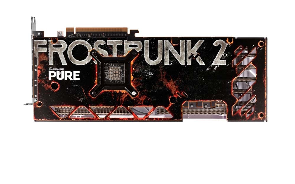 SAPPHIRE PURE Radeon RX 7700 XT 12GB Frostpunk 2 Edition グラフィックボード|PURERX7700XT12GBFP2/11335-08-50G - 画像 (6)
