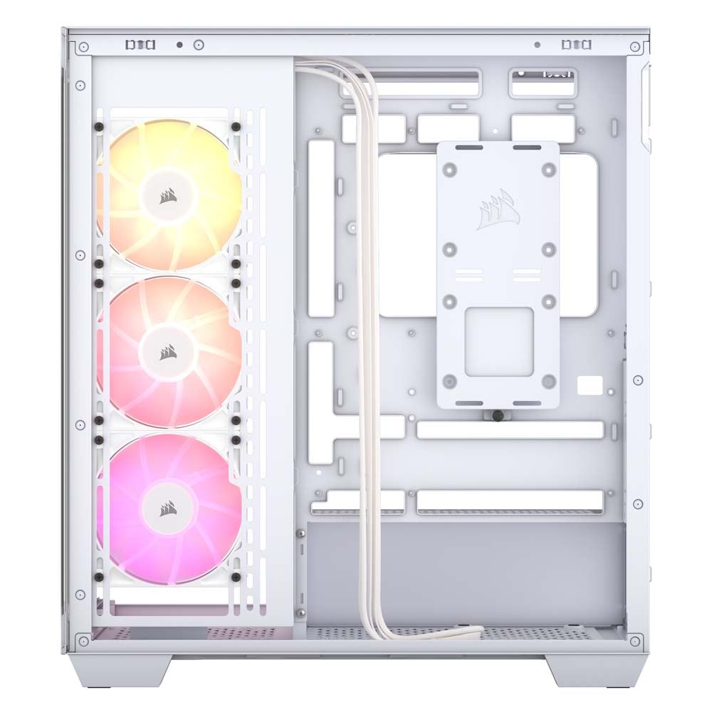 Corsair iCUE LINK 3500X RGB Tempered Glass Mid-Tower -White- ミドルタワー型PCケース ホワイト|CC-9011281-WW - 画像 (6)
