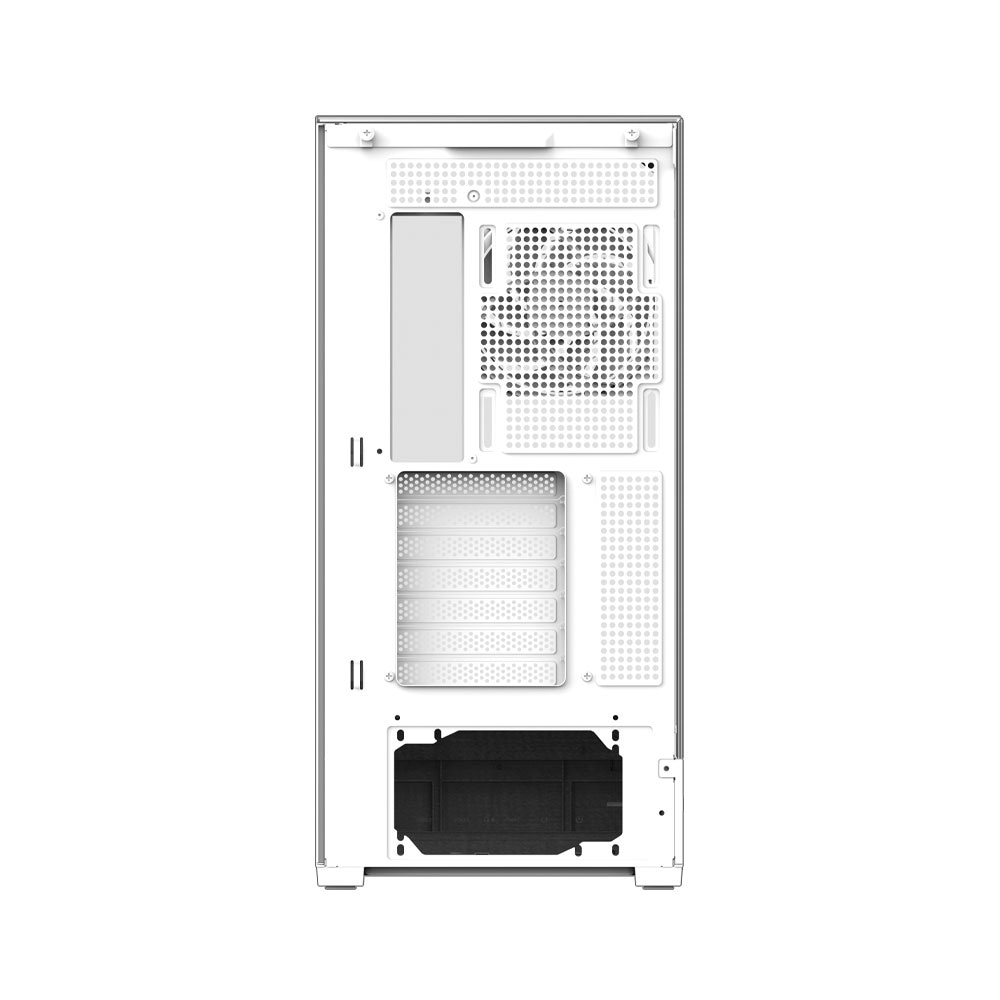 ZALMAN P40 Prism White ミドルタワー型PCケース ホワイト|P40 PRISM WHITE - 画像 (6)