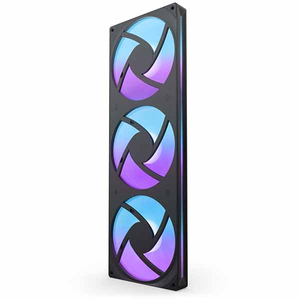 NZXT F420RGB Core Fan (Single Frame) - Black シングルフレームRGBファンユニット ブラック|RF-U42HF-B1 - 画像 (6)