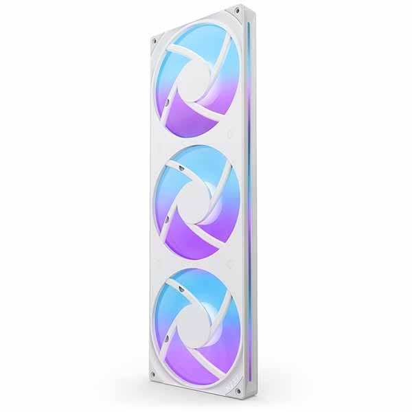 NZXT F420RGB Core Fan (Single Frame) - White シングルフレームRGBファンユニット ホワイト|RF-U42HF-W1 - 画像 (6)
