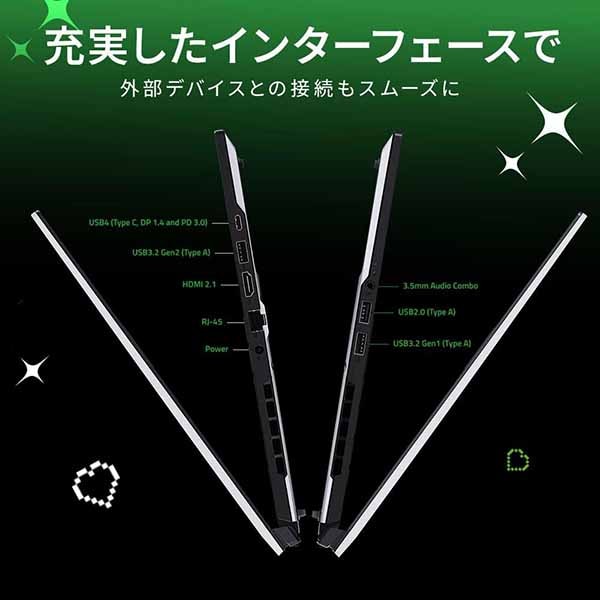 GIGABYTE AERO X16 1VH93JP864AH (RTX5060)|X16 1VH93JP864AH - 画像 (6)